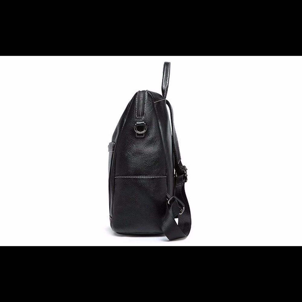 Genuine Leather Backpack purse. - Picture 2 of 5